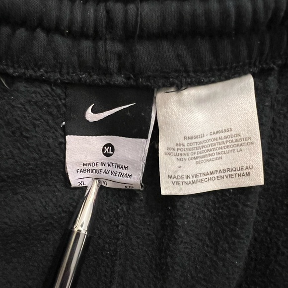 SOLD Mens black XL Nike running jogger lined fleece warm sweatpants - Picture 12 of 12